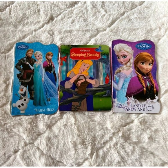 Toddler Girl Frozen Princess & Sleeping Beauty Board Books - Picture 1 of 10
